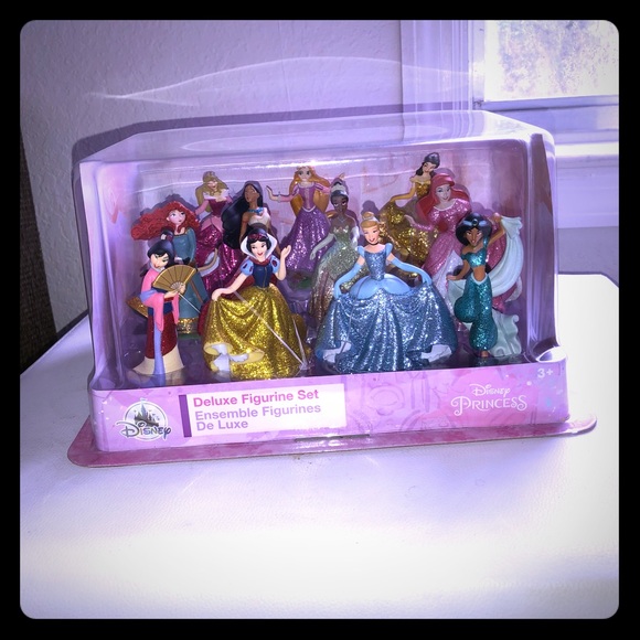 disney princess deluxe figurine set